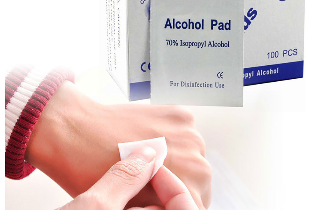 Disposable alcohol pads